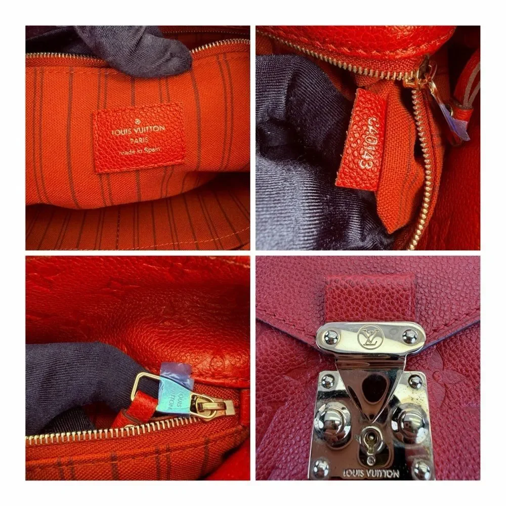 Louis Vuitton Metis Monogram Empreinte Embossed Leather Hobo Bag